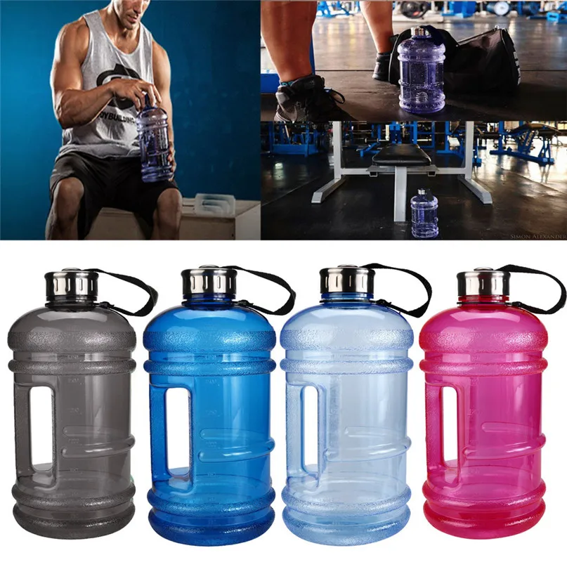 Large Capacity Kettle For Outdoor Picnic Bicycle Sport Bottle 2.2L Big BPA Free Sport Gym Training Drink Water Bottle (4)