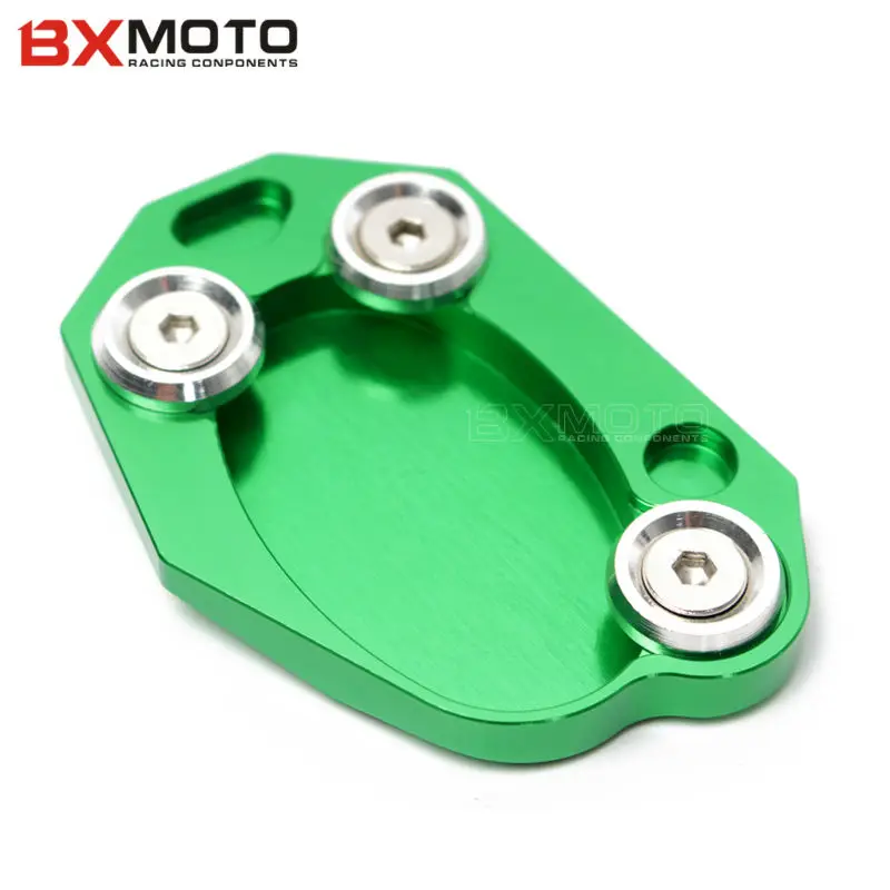 Алюминиевая Подставка для мотоцикла CNC боковая подставка удлинитель Kawasaki ZX6R Z1000