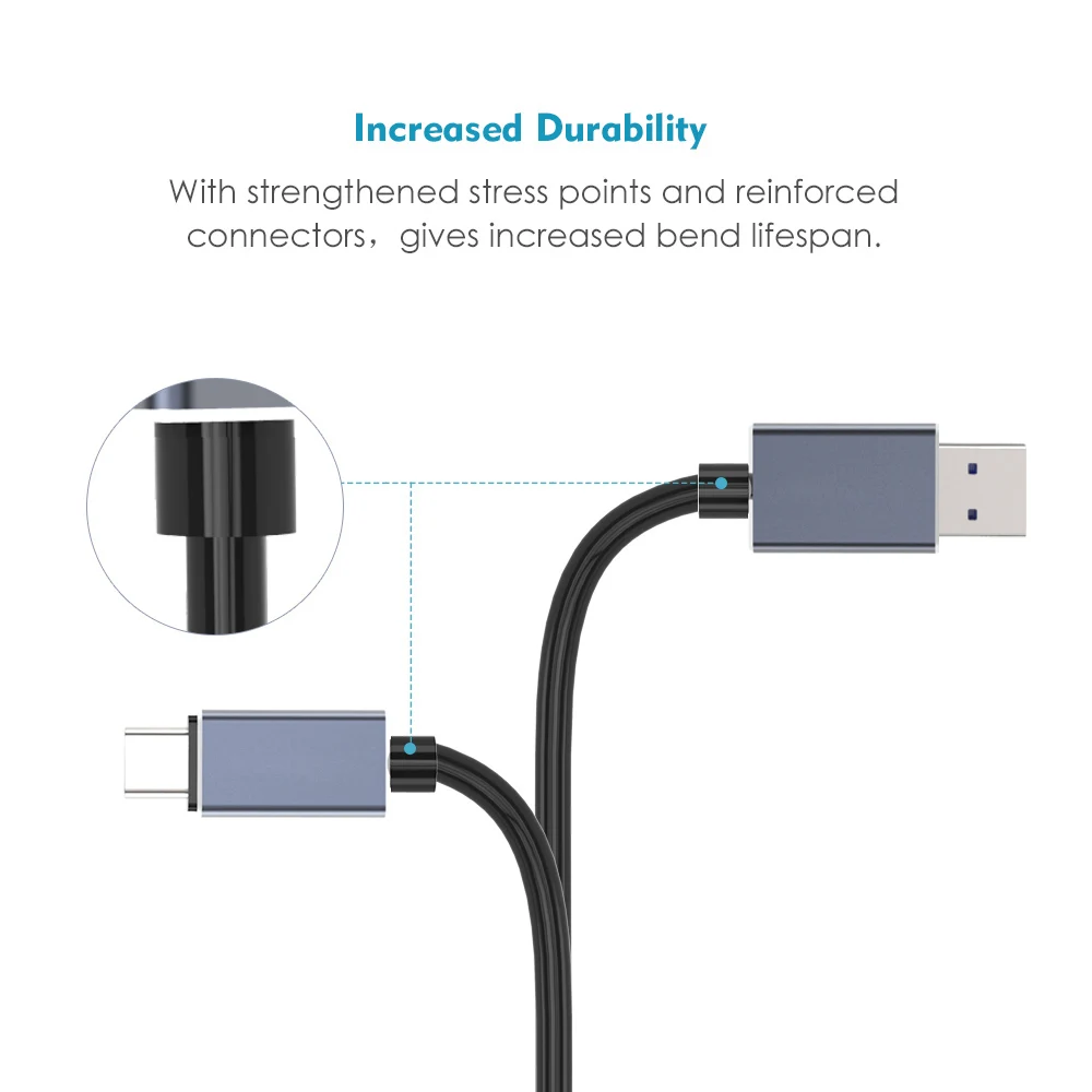 Wavlink usb 3 1 type c кабель USB C Быстрый зарядный 0 для передачи данных зарядного