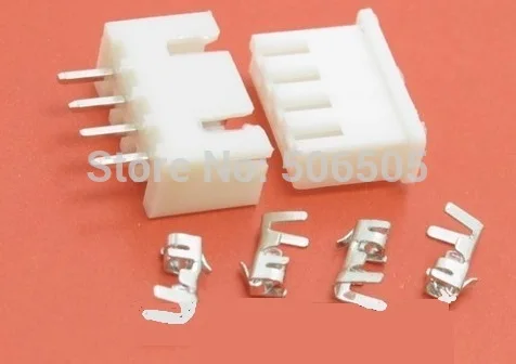 

2.54mm 4pins connector socket and plug with terminal 50pcs/lot