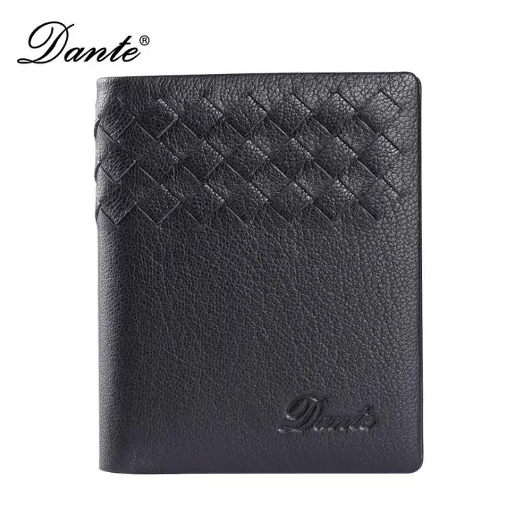 

Hand knit Sheepskin Men wallets Genuine Leather Wallet Multi-function Cion Purse