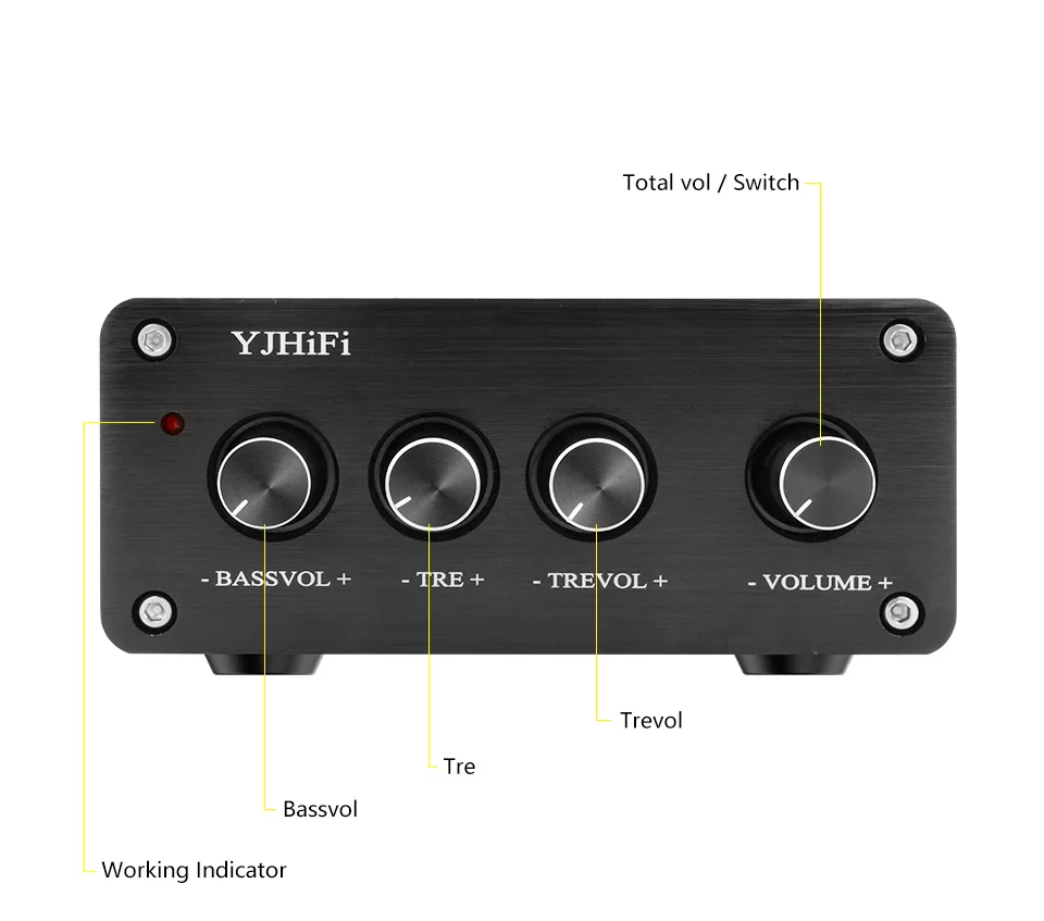 AIYIMA TAS5630 сабвуферный усилитель 150Wx2+ 300 Вт OPA1632DR TL072 2,1 Усилитель мощности аудио усилитель динамик звук домашний кинотеатр DIY