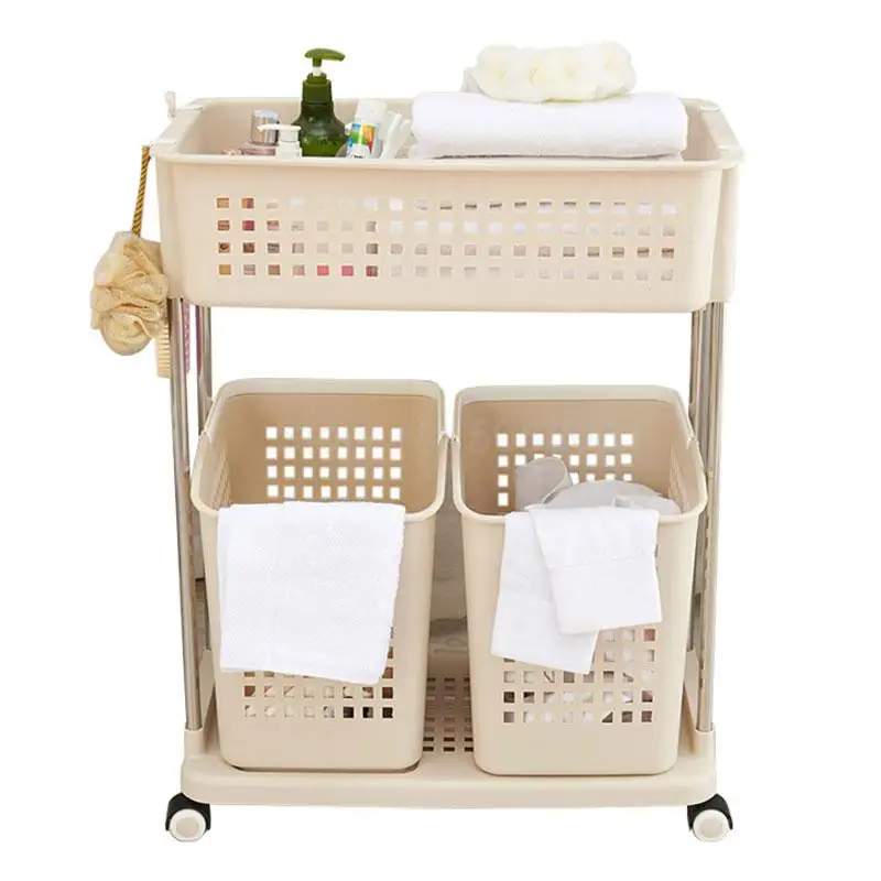 Bathroom shelf bathroom vanity restroom toilet storage rack with wheel storage floor-standing floor shelf Bathroom shelf bathroom vanity restroom toilet storage rack with wheel storage floor-standing floor shelf