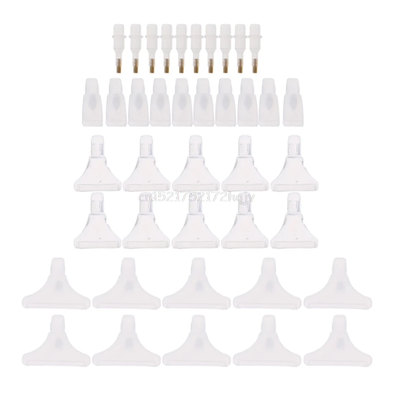 

40pcs Replacement Pen Heads For 5D Diamond Painting Cross Embroidery Point Drill F22 19 dropship