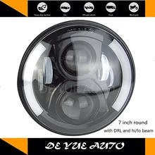 7 дюймов 50 Вт светодиодный рабочий дальнего света точечный прожектор для 4x4 автомобиля грузовика лодки широкий внедорожник ATV внедорожная противотуманная фара 12 В 24 В