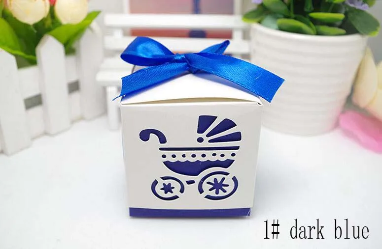 

cute carriage candy chocolate gift box for wedding birthday baby shower tea party favor decoration Wh