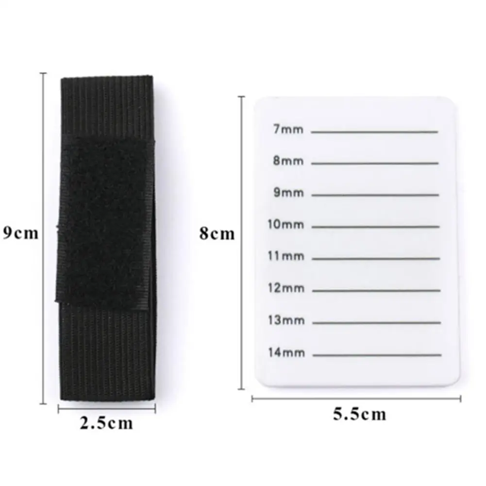 Acrylic Eyelash Holder False Lashes Adhesive Glue Pallet Holder for Eyelash Extensions Eyelashes Holder