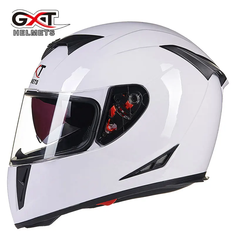 GXT мотоциклетный шлем для мужчин полный шлем для лица Casco Moto шлемы двойной козырек гоночный Кроссовый модульный мотоциклетный шлем мотоциклетный - Цвет: A5