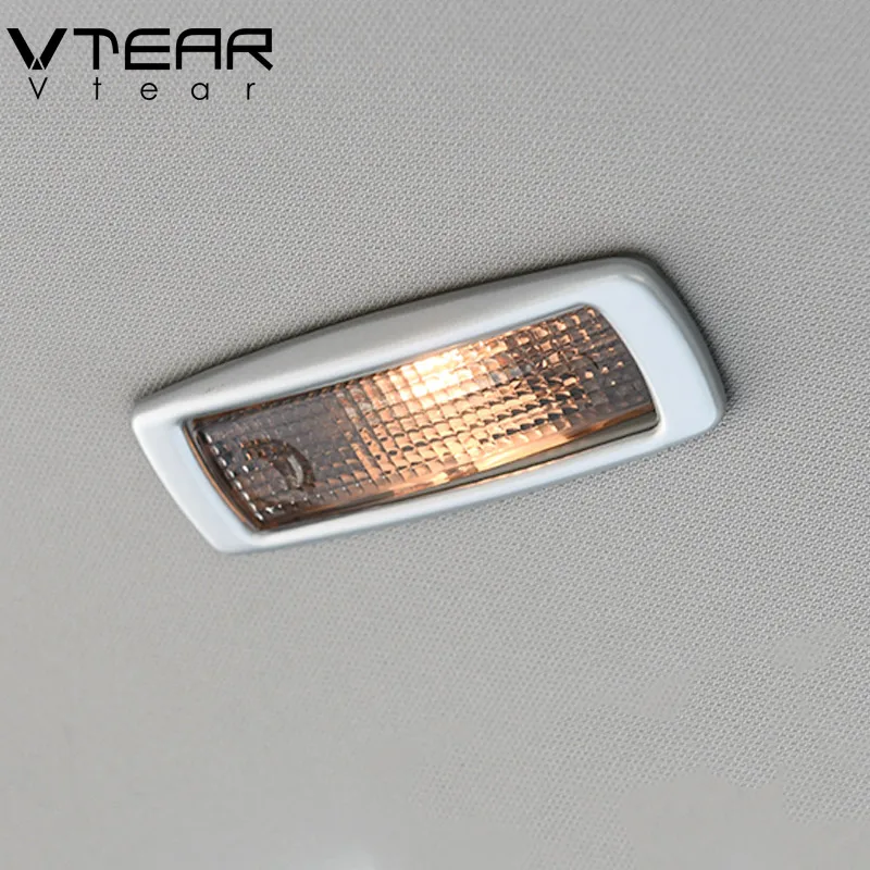 

Vtear For Skoda Kodiaq reading light trim cover Chromium Styling Interior Mouldings car-styling Exterior Accessories 2017-2019