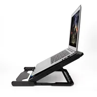 מחשב נייד ICE COOREL K6 הנייד Cooler 2 יציאות USB שש קירור נייד מאוורר קירור Stand מחברת Pad עבור מחברי אינץ 12-15.6 עבור מחשב נייד (5)
