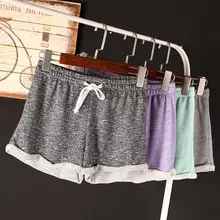 Для женщин летние пикантные бег спортивные шорты тренажерный зал Тонкий Фитнес Йога Пляжные хлопковые шорты