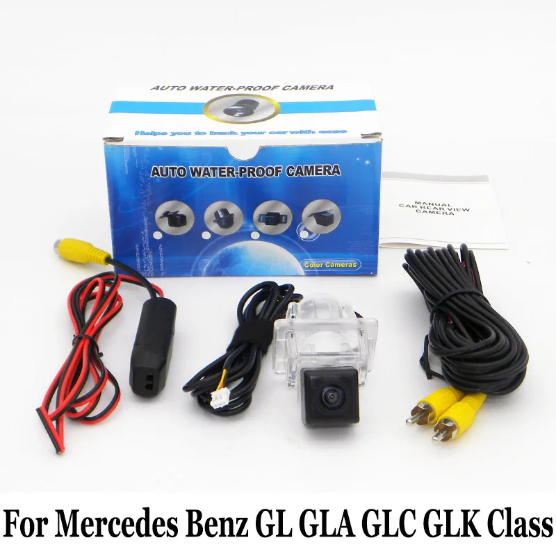 Koop Voor Mercedes Benz GL GLA GLC GLK Klasse X166 X156 X204 X253 HD Auto Nachtzicht Achteruitkijkspiegel Parking Camera RCA 6 Meters draad