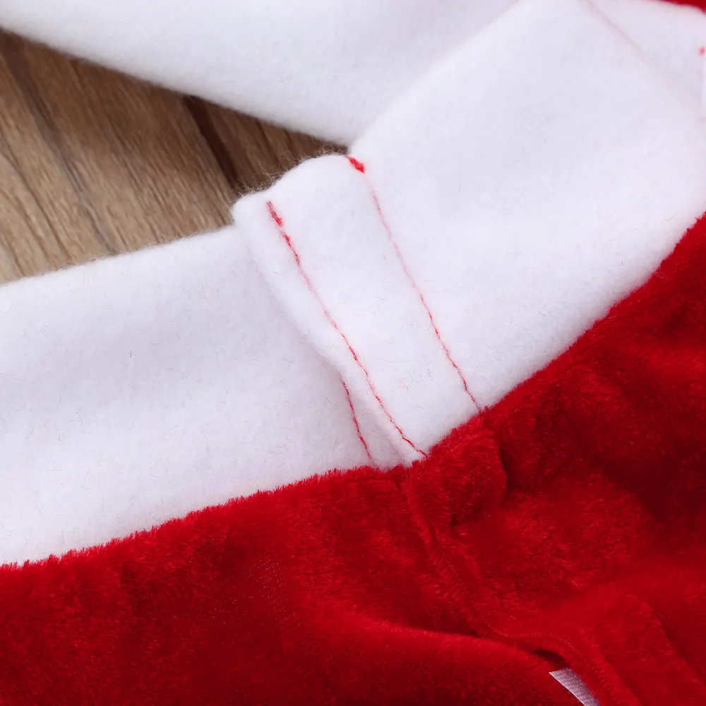 Рождественский костюм для маленьких мальчиков и девочек вечерние штаны или платья+ шаль+ шляпа, наряд Милая модная одежда на Рождество, P5