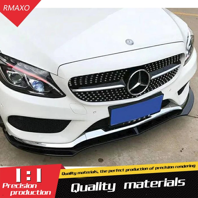 

For BENZ W117 Rear spoiler ABS Rear front Bumper Diffuser Bumpers Protector For W117 CLA Body kit bumper rear lip rear spoiler