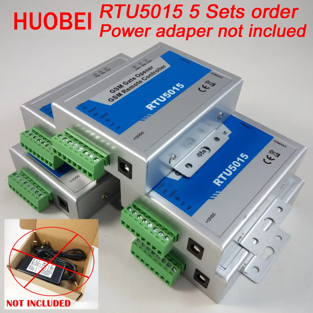 

Fast express delivery 5 sets lot order gsm gate access controller / New version RTU5015 gsm gate opener
