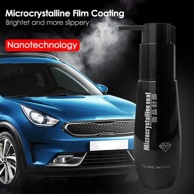60 мл Автомобильный ремонтный жидкий нано-абразивный фактор машина Microcry Stalline пленка покрытие краска Авто Ремонт царапин уход за краской обслуживание
