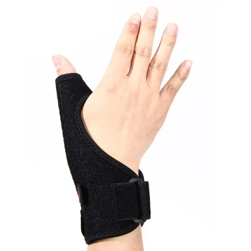 

Promotion Wrist Splint Training Hand Support Duim Brace Guard Support Thumb Splint Sprain Black Thumb Supporter