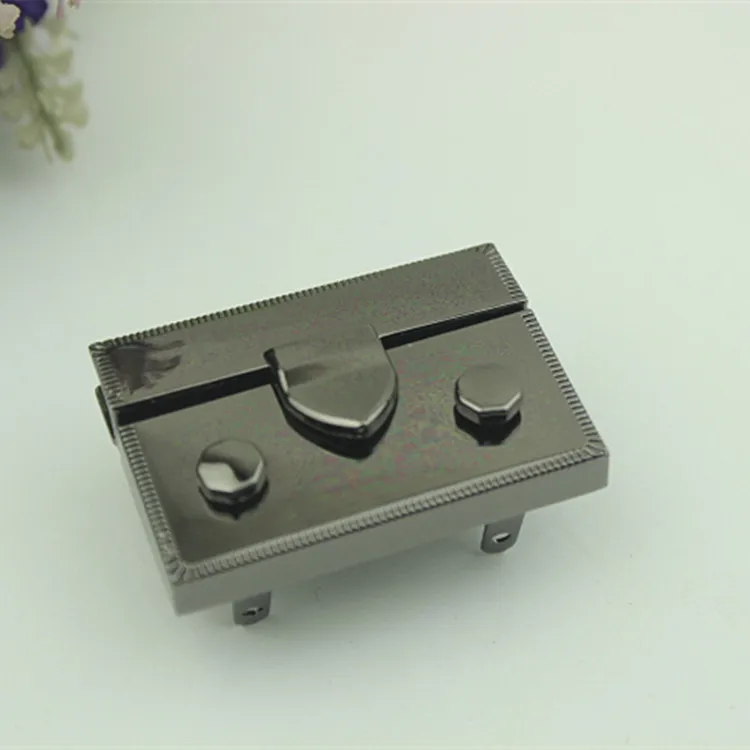 10pcs/lot New 2019 High-grade thickening turn lock twist lock Mortise lock Handbag leather case hardware accessories