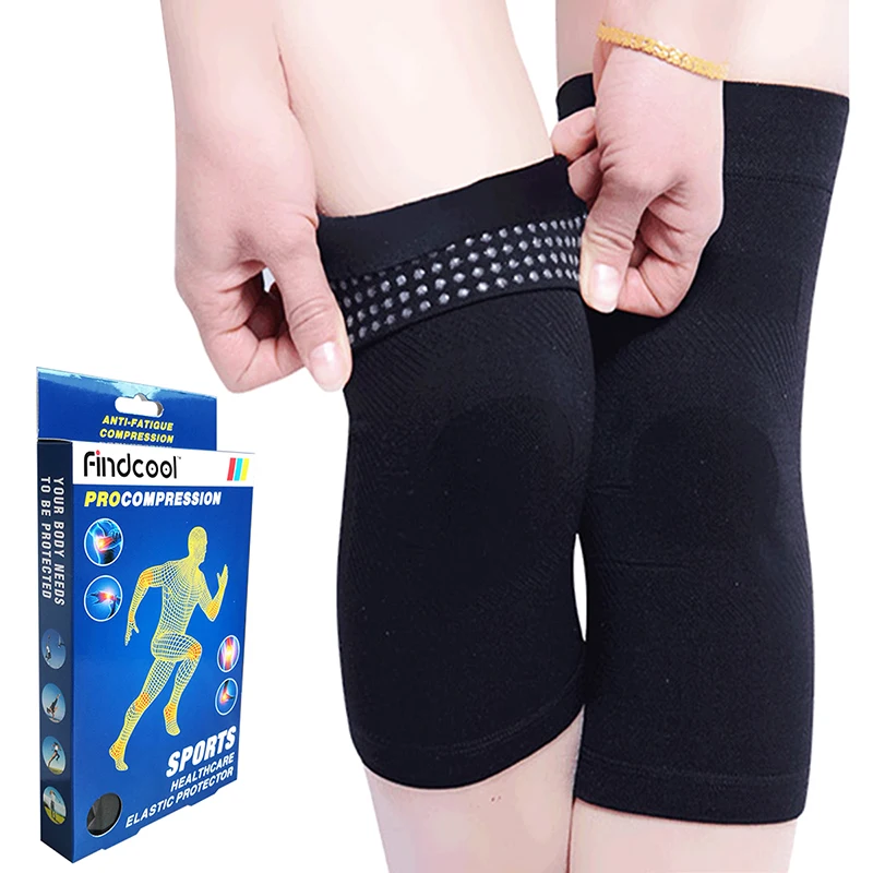 

Knee Brace Compression Sleeve (1 pair) Middle Support Knee Sleeve for Reduce Pain and Promotes Recovery