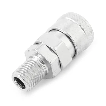

Pneumatic 1 / 4PT coupling quick coupler coupling thread Air SM20