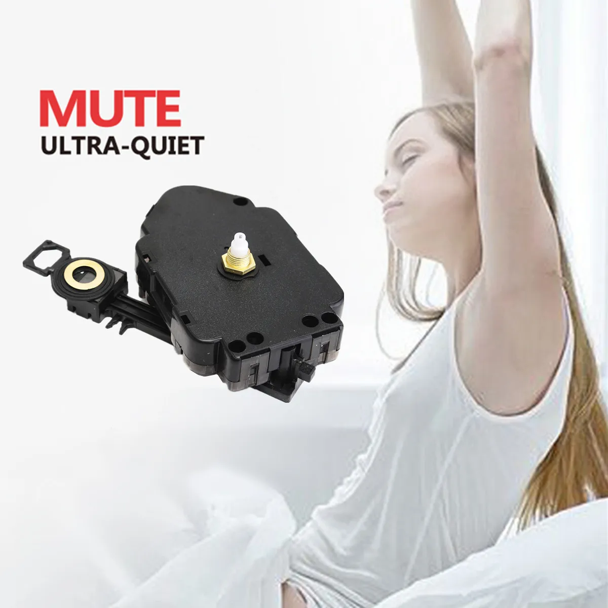 

Wall Clock DIY Quartz Ultra Quiet Replacement Pendulum Quartz Clock Movement Mechanism Accessories Motor & Hanger Repair Parts