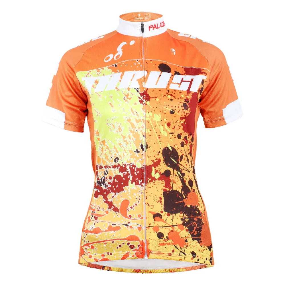New Free Shipping Painting Style Women Short Sleeve Cycling Jerseys