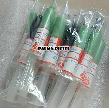 

Free shipping . common rail valve grinding machine pins x8 pcs , paste x 8pcs
