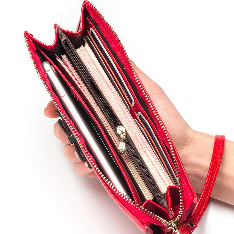 

Elegant Women Wallet high quality zipper coin pocket big capacity female purse wallet credit card holders women purse