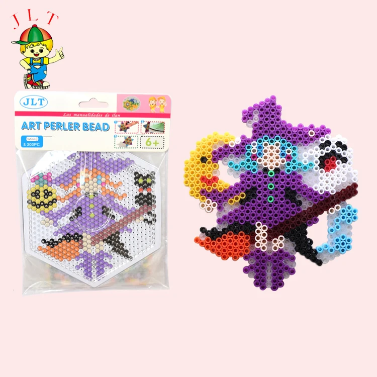 

Puzzle children's puzzle toy magic cartoonNew design DIY midi ironing beads 5mm hama perler beads