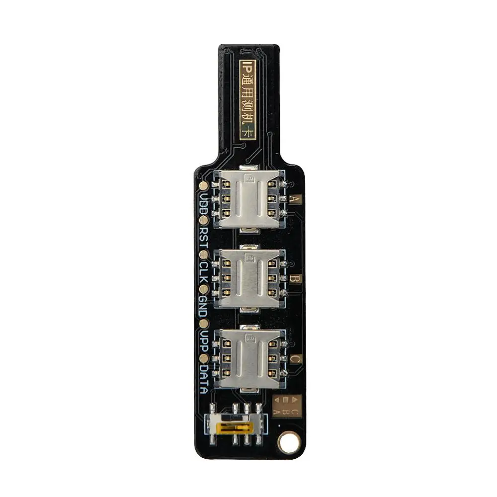 

3 In 1 Universal IP Test Card for iPhone Signal Testing Tool Mobile Phone SIM Test Card for iPad