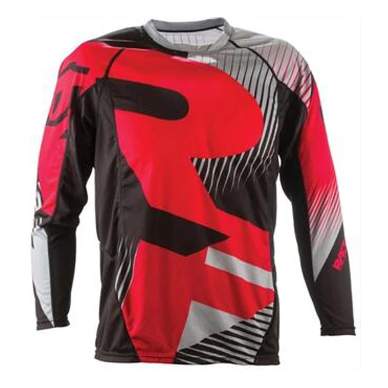 2019 Fury Race Moto MX Горный велосипед Мотокросс Джерси BMX DH MTB футболка одежда с длинным
