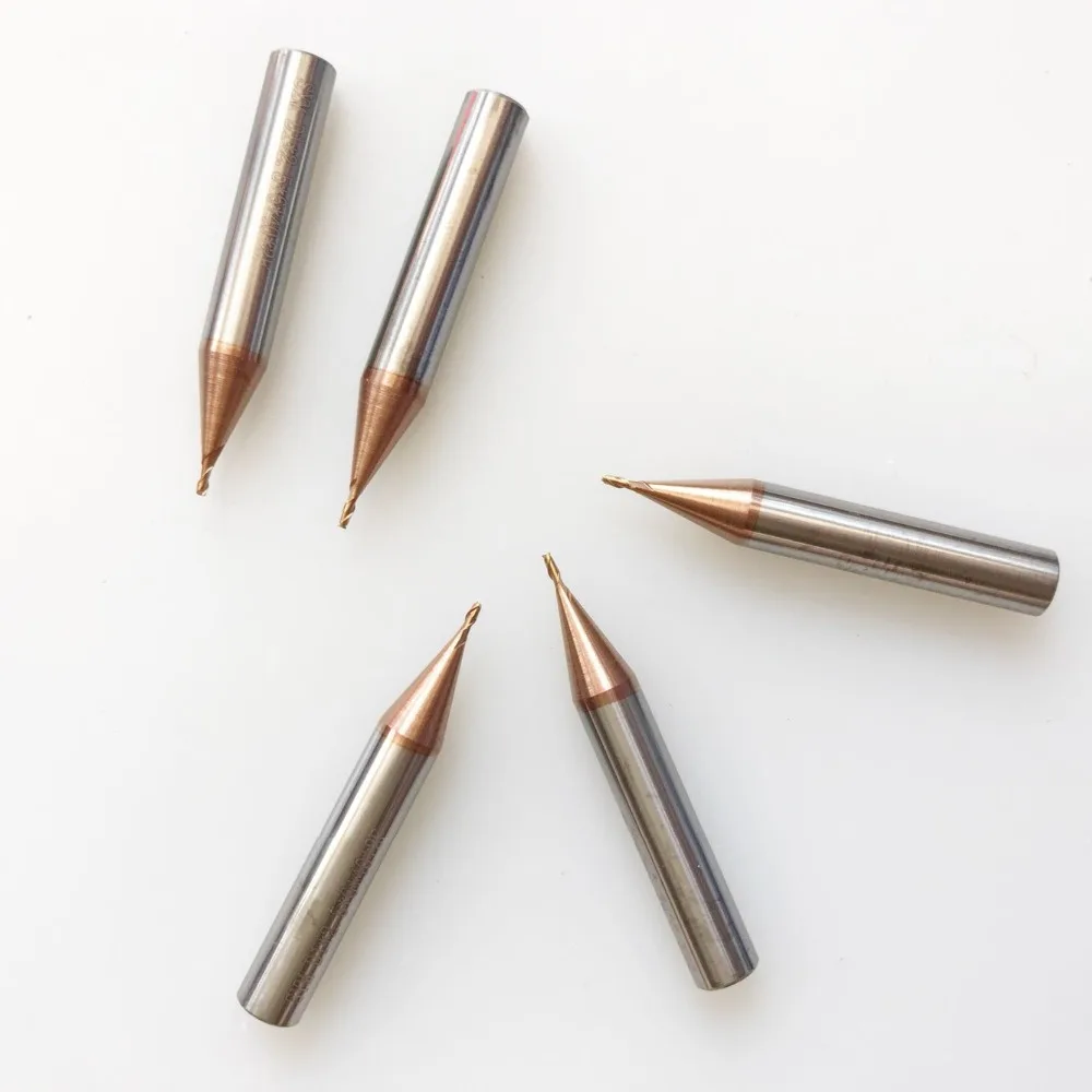 Carbide End Mill Milling Key Cutter Cutting Machine Drill Bits 1.0 1.2 1.5 2.0 2.5 3.0 Locksmith Tools