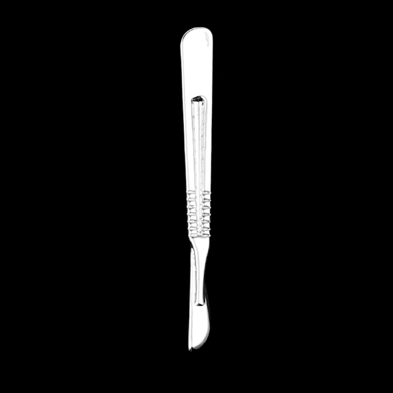 

Silver Color Scalpel Brooch Mini Medical tools Pins Badges Brooches For Men Women Fashion Jewelry Gift For Surgeon Doctor Nurse