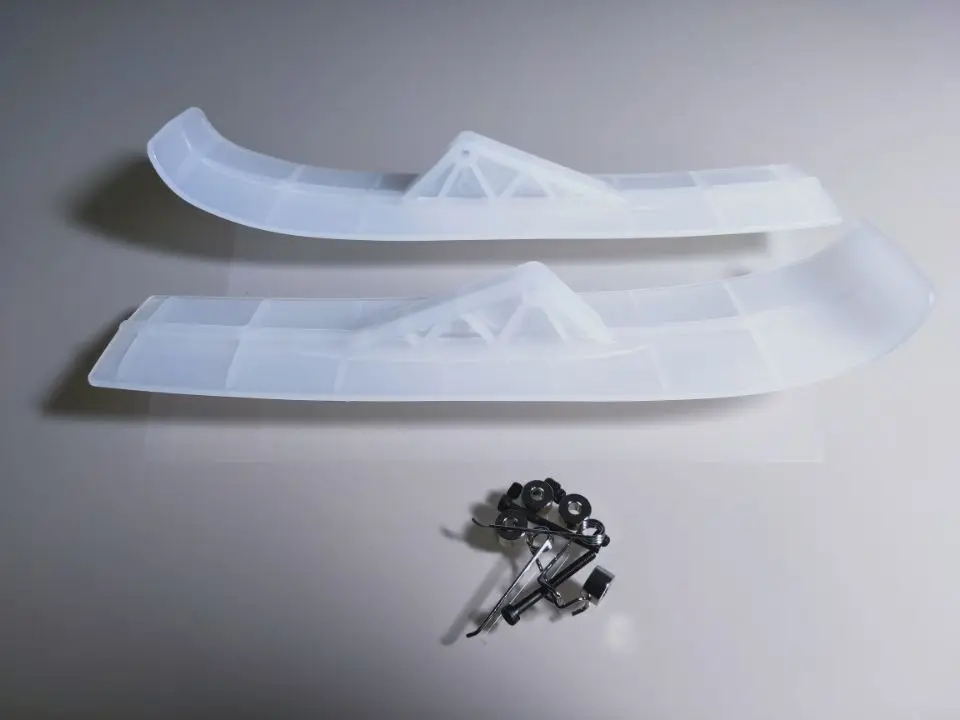 Cena Biały Nylon DIY RC snow ski zestaw dla. 40 lub. 60 rozmiar lub większe R C samolot