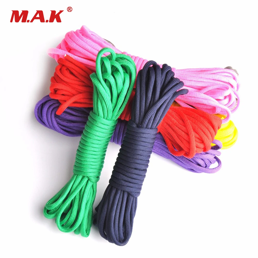 Outdor تسلق Paracord في 550 المظلة الحبل الحبل حبل مل المواصفات النوع الثالث 7 حامل تسلق التخييم بقاء حبل Outdor تسلق Paracord في 550 المظلة الحبل الحبل حبل مل المواصفات النوع الثالث 7 حامل تسلق التخييم بقاء حبل