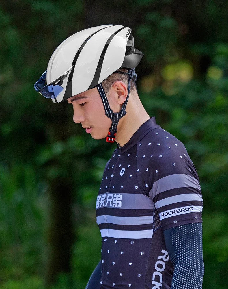 ROCKBROS, ультралегкий велосипедный шлем, Велоспорт, EPS, цельный, литой, шлем, отражающий, Mtb, велосипедный, защитная шапка для мужчин и женщин, 57-62 см