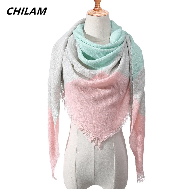 

2018 NEW Hot sale scarves for women and men Triangle big cashmere Geometric shawls spring winter warm pashmina for lady