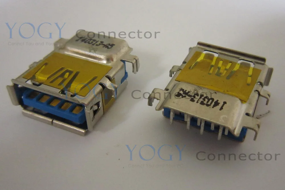 

10pcs Laptop MotherBoard Common use 16mm USB3.0 Female Connector