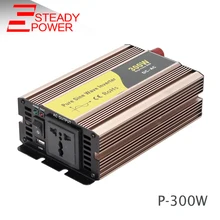 Pure sine wave 300 watt dc 12v ac 220v power inverter