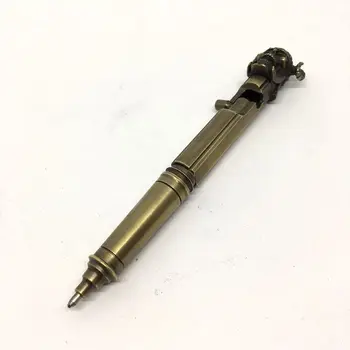 

EDC Brass Self Defense Personal Outdoor Survival Safety Tactical Pen with Multifunctional EDC Tools