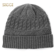 FANCET зима унисекс шерстяные шапочки Skullies для мужчин женщин Твердые Акриловые теплый вязаный шапки модные Gorros Bonnets мужской 89503