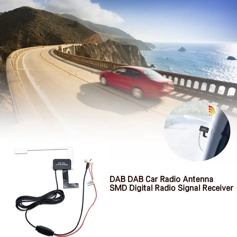 DAB/DAB+ Автомобильная Радио Антенна Dab Автомобильная радио антенна патч цифровая Радио Автомобильная антенна