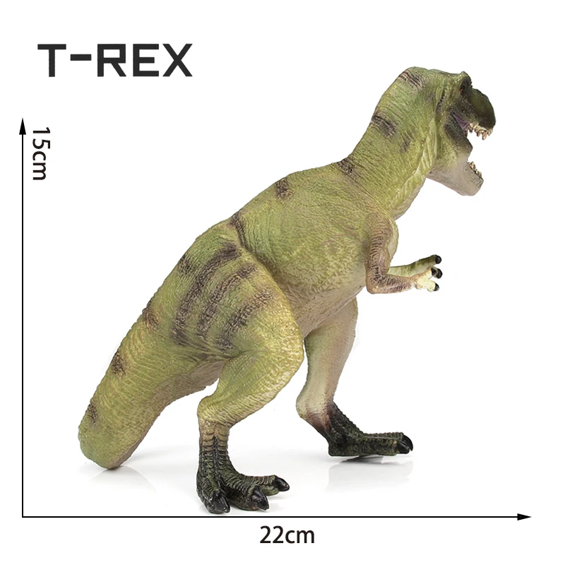 T REX пластик ПВХ Тираннозавр Рекс Динозавр Модель фигурка Юрского периода мир