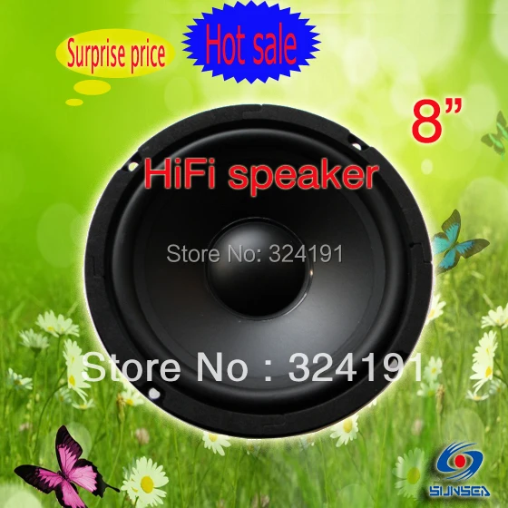 Hifi домашняя система Динамик, 12 В 8 Ом 400 Вт Hifi PA громче динамик, KARAOK домашние аудиоколонки