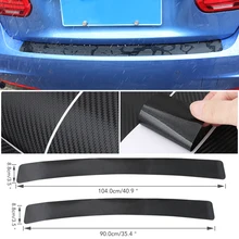 Накладка на задний бампер багажника автомобиля для Audi A4 B6 B8 VW Passat B5 B7 Skoda Octavia A7 A5 Renault Megane 2 3
