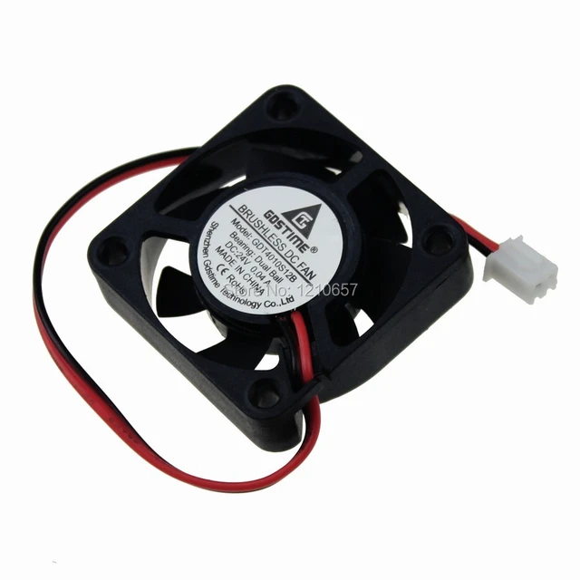 1pc Dc 2pin Mini 3010 Cooling Fan 5v/12v/24v 30mm, 41 OFF