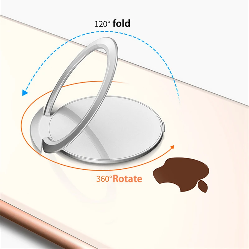 Universal 360 Degree Metal Finger Ring Holder For iPhone X Samsung S9 iPad Tablets Mobile Phone Ring Holder Stand for Huawei P20 Universal 360 Degree Metal Finger Ring Holder For iPhone X Samsung S9 iPad Tablets Mobile Phone Ring Holder Stand for Huawei P20