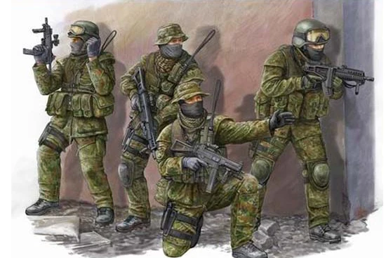 1/35 trumpeter 00422 Современная немецкая модель KSK commandus | Игрушки и хобби