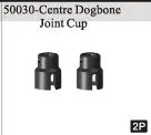 HSP part 50030 Centre Dogbone Joint Cup x2P For 1/5 RC gas power buggy car truck model vehicle spare parts | Игрушки и хобби