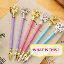 Многофункциональная ручка? Новинка игрушки приколы и практические анекдоты забавные гаджеты Волшебная Корона гелевая ручка Z898